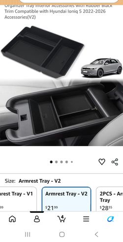 Ioniq 5 organizer center console