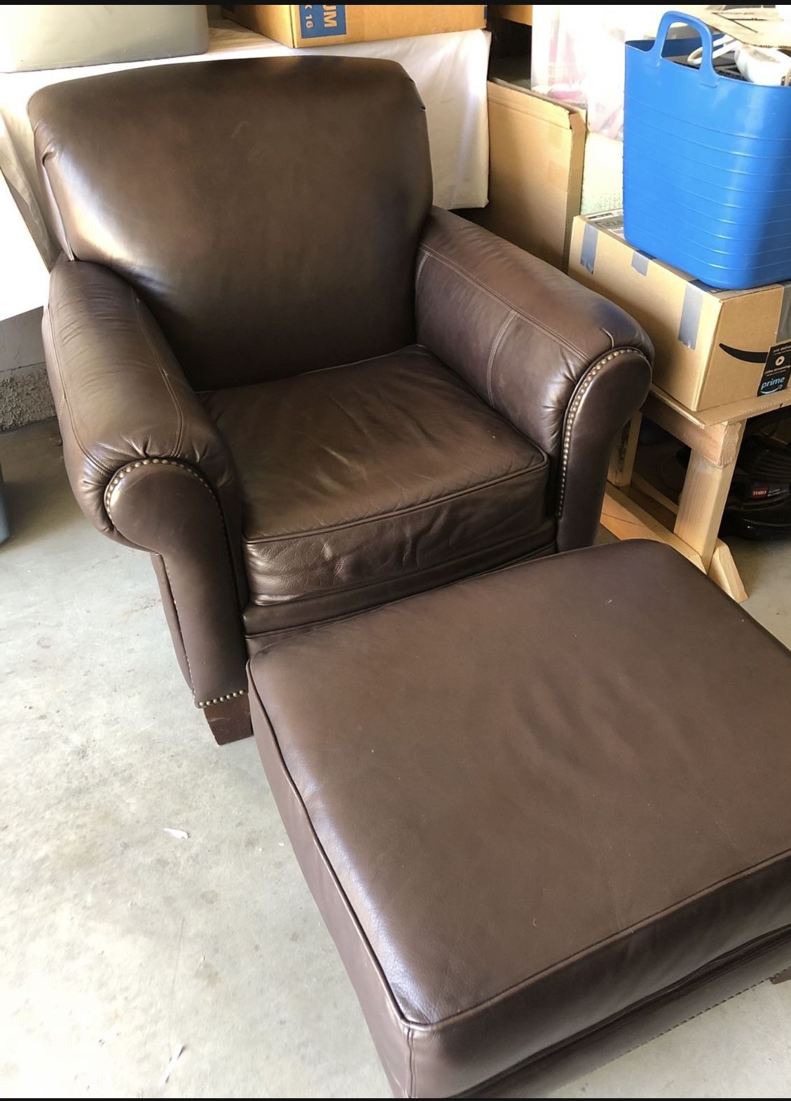 Leather chair