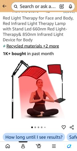 Red Light and NIR Light Therapy Panel