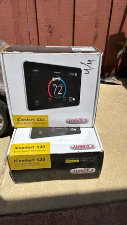 HVAC thermostat "Lennox