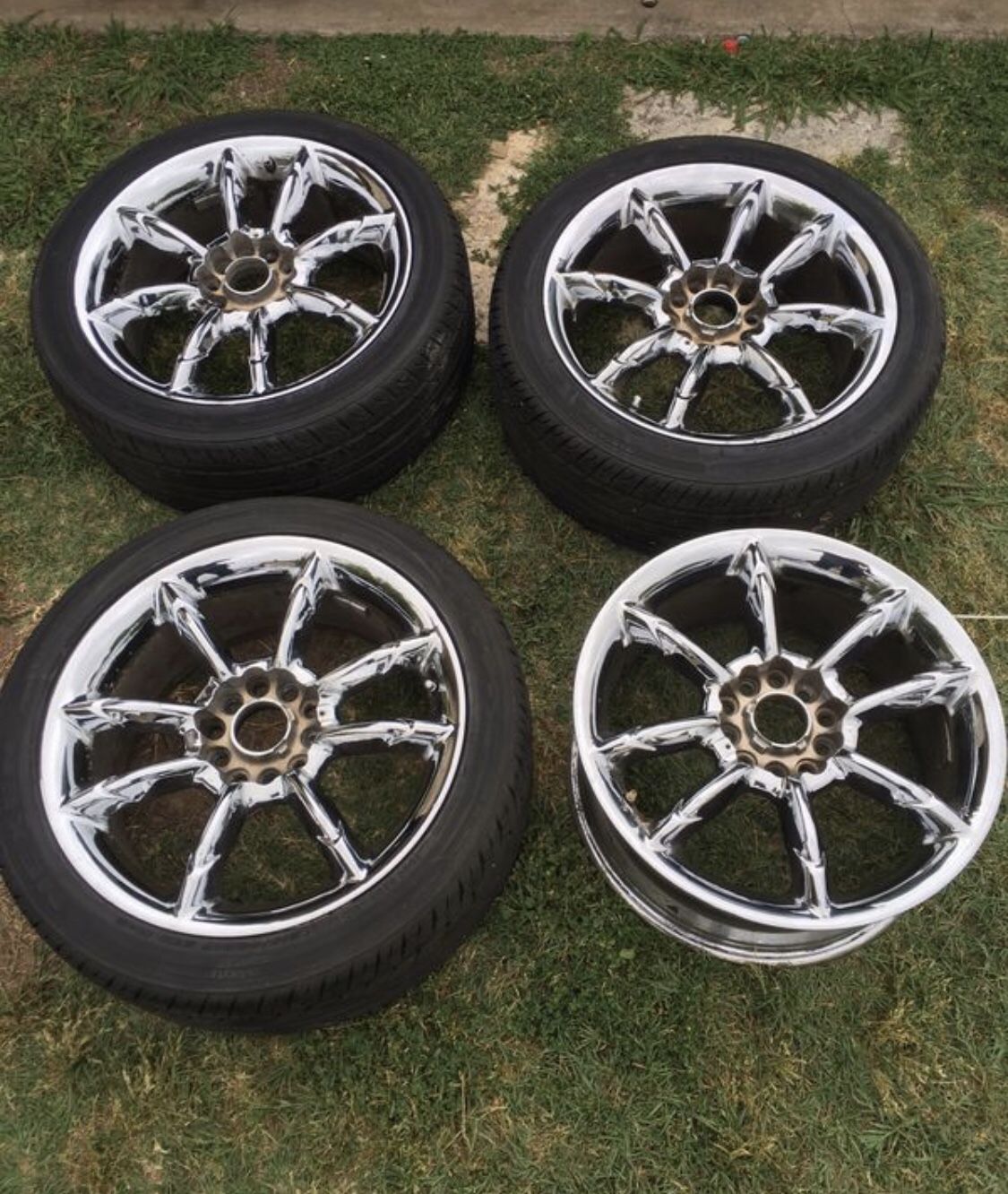 17 Universal chrome rims for sale