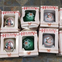 Lot of 10 Home Depot Christmas Ornaments Collectibles Made in USA! REDUCED 