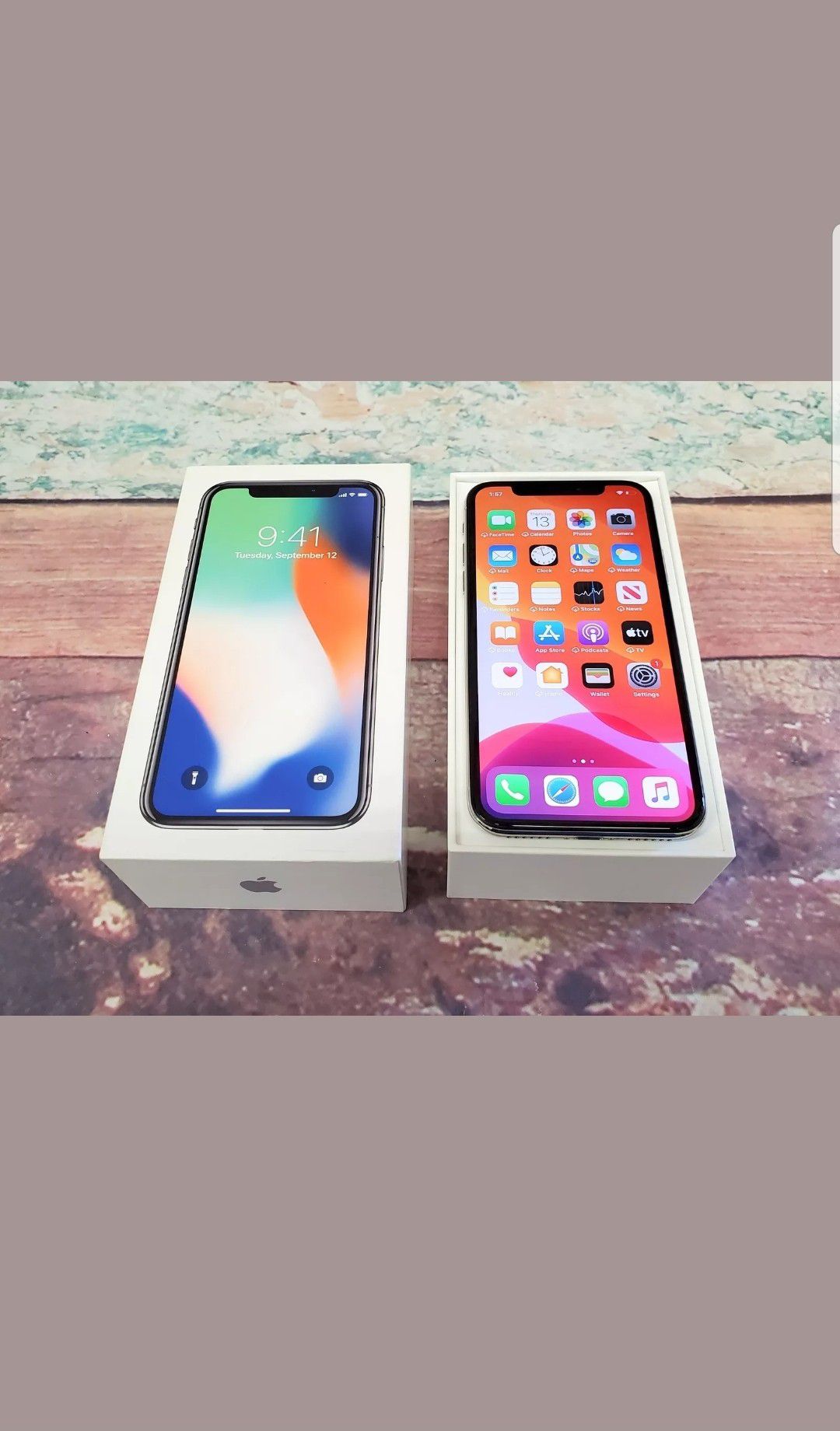 iPhone x 256gb at&t