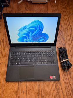 Dell laptop 15.6 inch Touchscreen 8GB RAM 256GB SSD Windows Pro Fully Functional