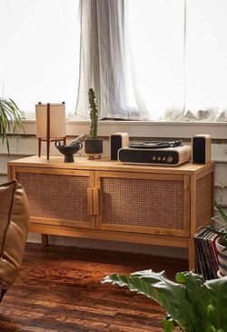 Marte tv rattan console urban outfitters