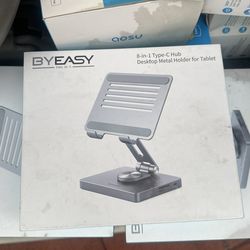 8 In 1 TYPE C DOCKING METAL TABLET HOLDER