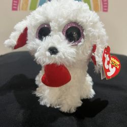 BEANIE BOOS - HONEY BUN THE PUPPY WITH HEART
