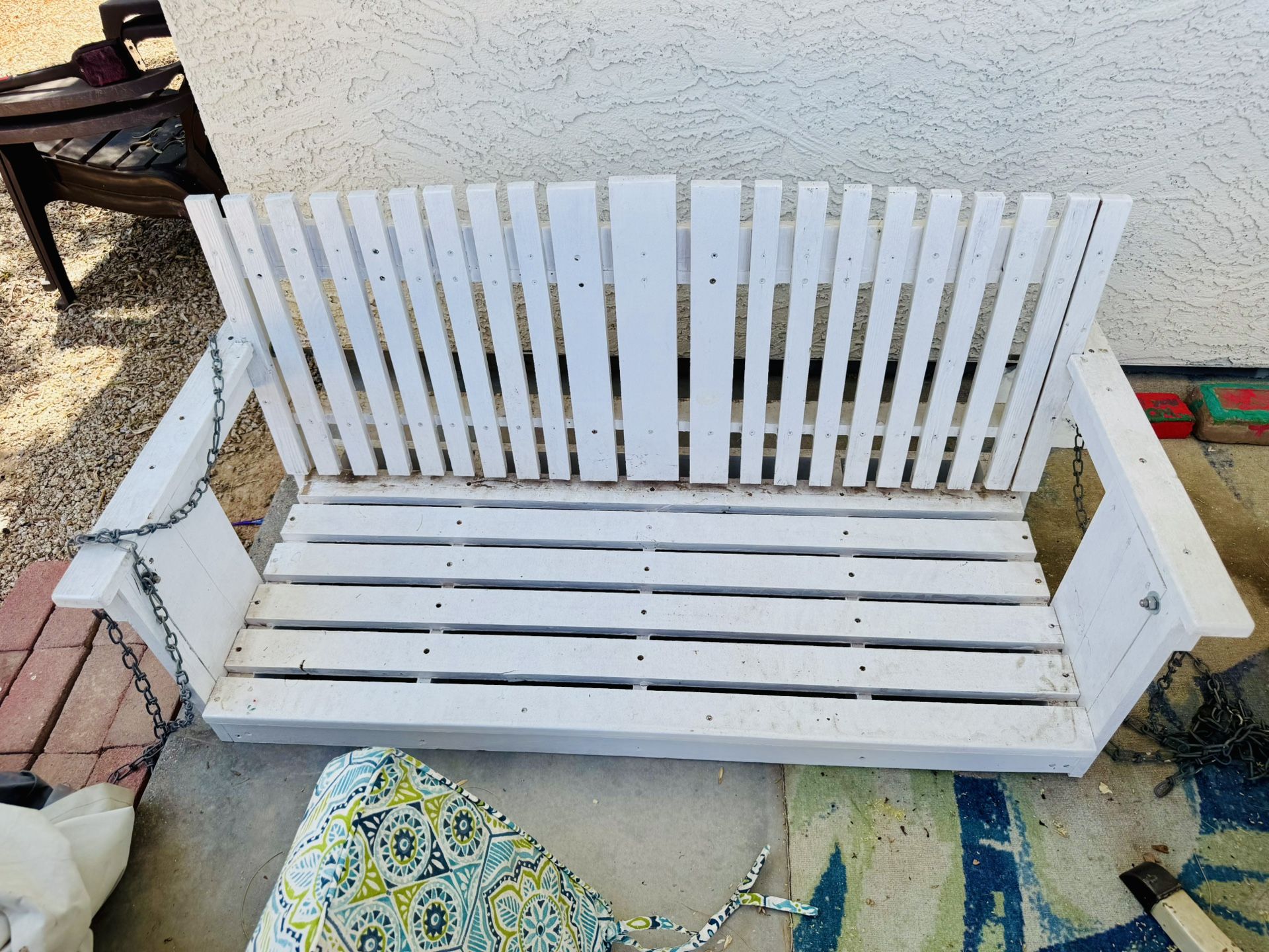 Hand Made Porch Swing