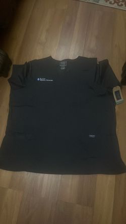 Grey Shirt Scrub