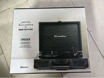 NEW  PORTABLE RECORD PLAYER W/ SPEAKERS