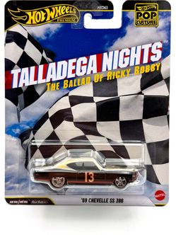 Hot Wheels Premium 1:64 Scale Diecast Model - ‘69 Chevy Chevelle SS 396 (Talladega Nights)