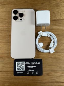 📱 iPhone 16 Pro Max | 256GB | Desert Titanium | T-Mobile/Metro PCS Only| Hablo Español