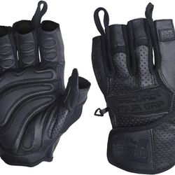 Elite Leather Gym Gloves – Grip & Comfort Design for Weightlifting