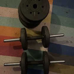 Arm Dumbell Weight Set