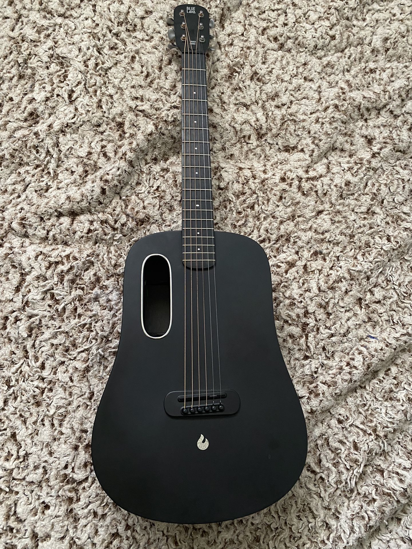 Blue lava touch smart guitar