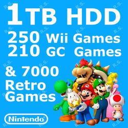 8000+ Games For Nintendo Wii Console
