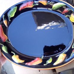 Large Jalapeno Serving Platter $25