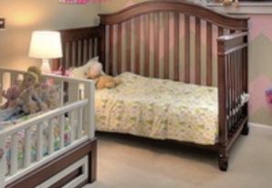 Solid Wood Crib, Toddler bed, Full/Double bed