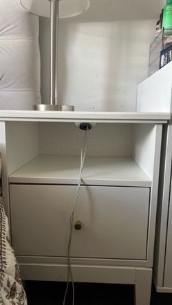 MOVE OUT SALE - IKEA White Nighstand