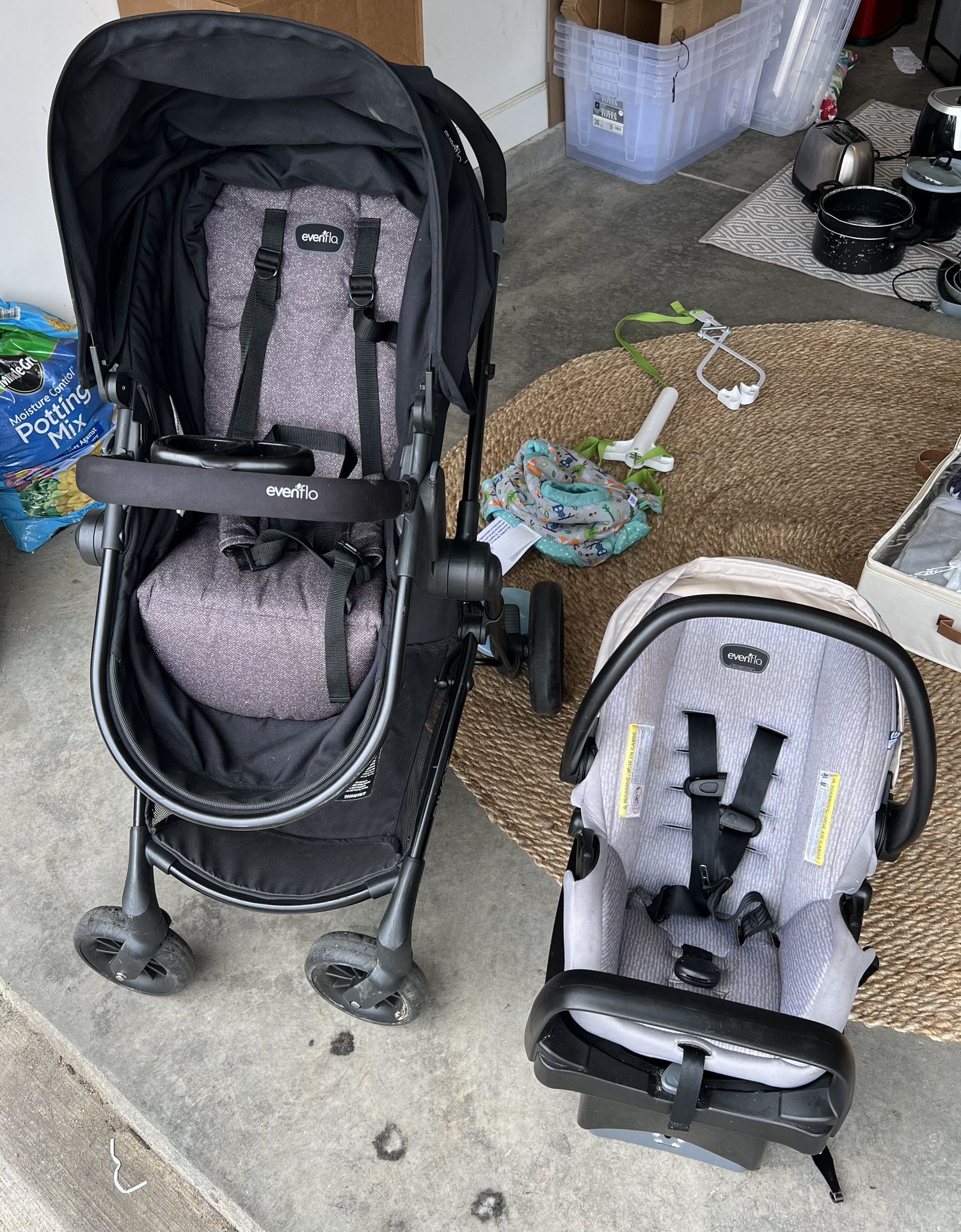 Infant To Toddler Stroller And Car seat 