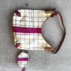 Coach Bag With Coin Pouch