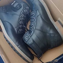 Brand New J Ferrar Millbank Black 10M Men's Casual Work Memory Foam Shoes