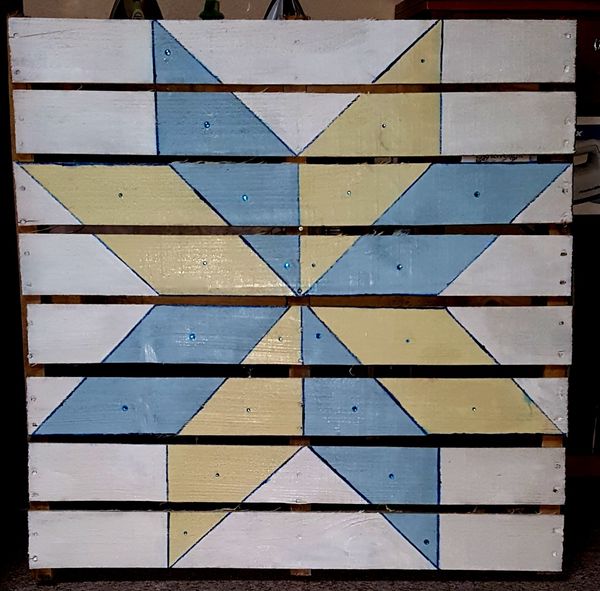 These are very durable and uv protected. wood barn quilt for sale in mount