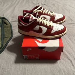 Dunk Low Team Red & Whitw
