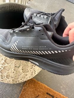 Nike Air Zoom Pegasus 36 Shield Black US 9.5 Men’s Running Storm-Tread
