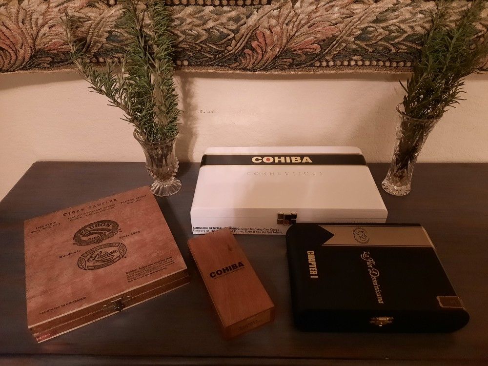 Collection of Cigar Boxes