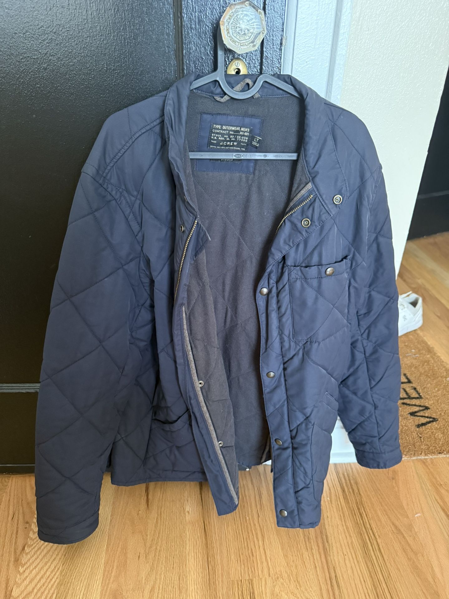 J Crew Men’s Quilted Jacket