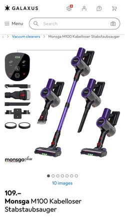 MONSGA M100 Cordless Vacuum Cleaner