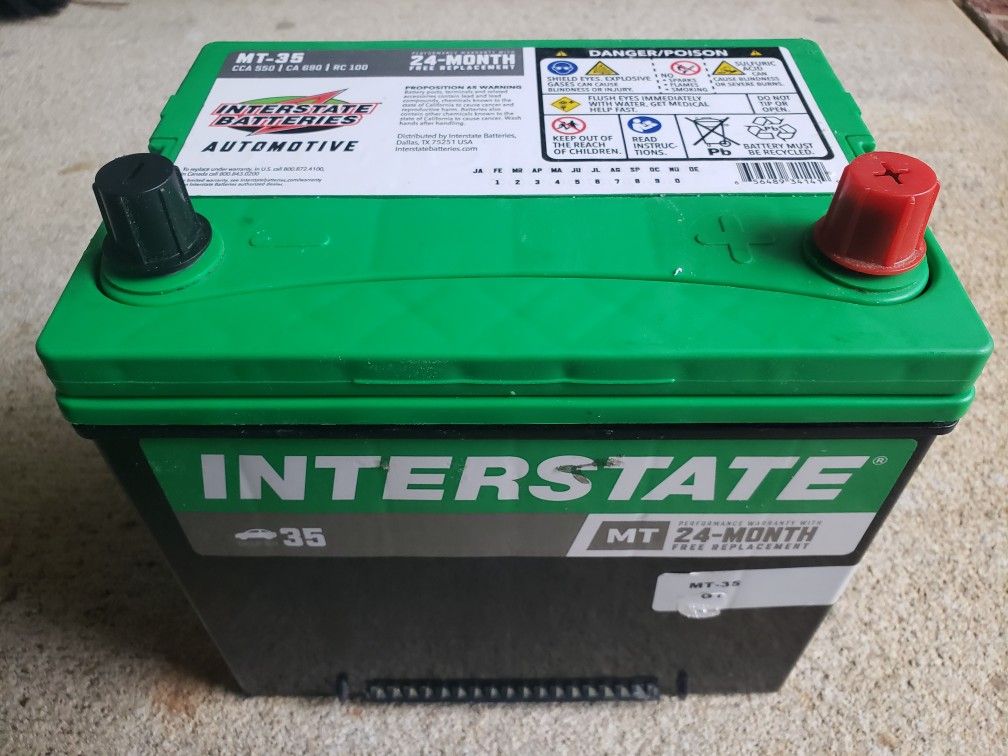 Interstate Car Truck Battery Group 35