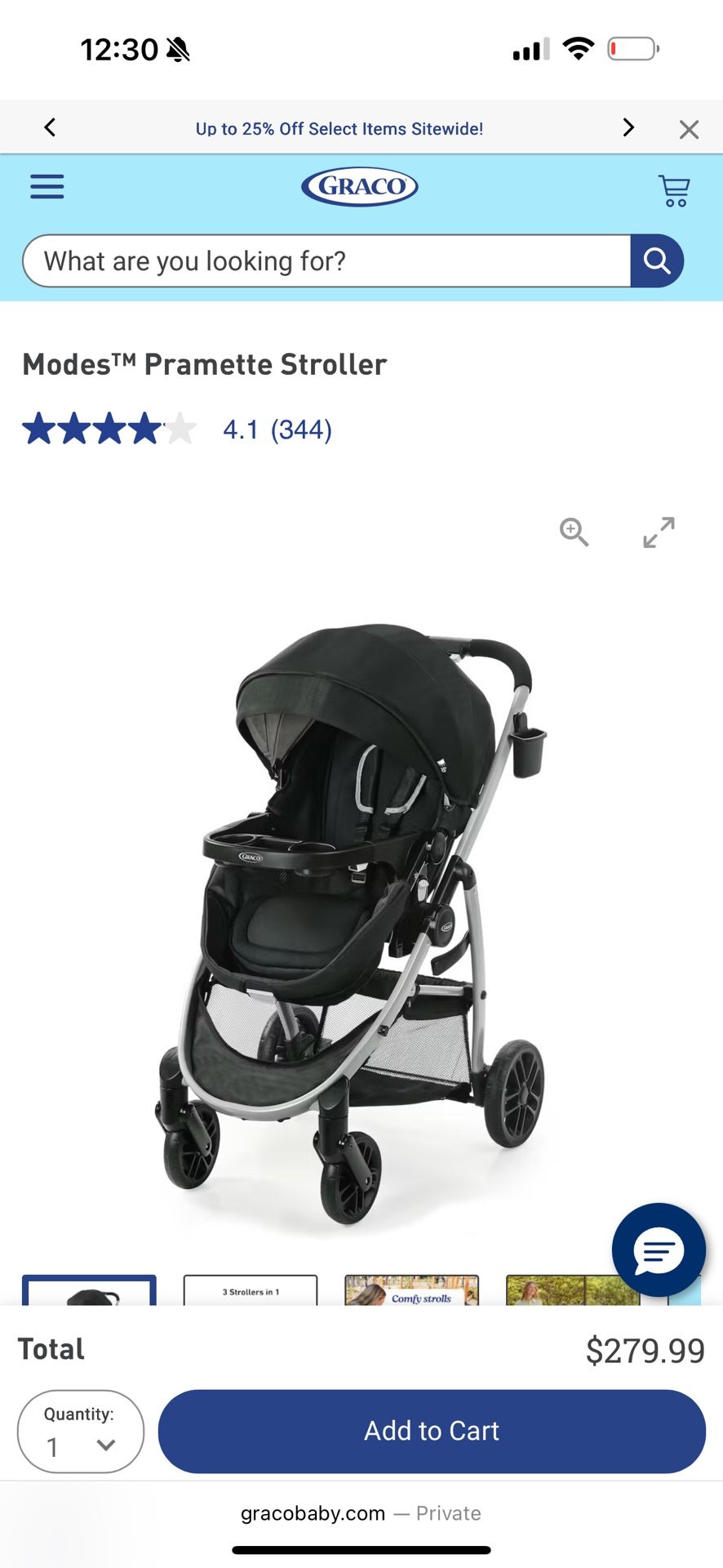 Graco Modes Pramette Stroller