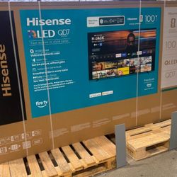 100U65QC 100” Hisense smart 4k Qled tv 