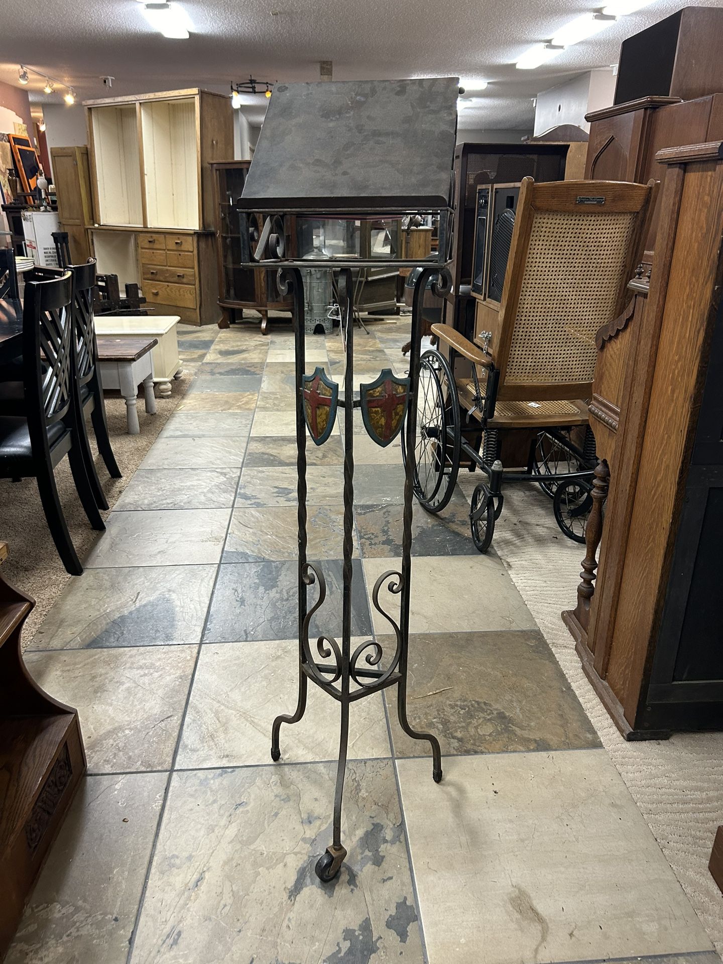 1920’s Metal Pulpit