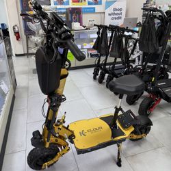 K Cloud K6 Electric Scooter 60MPH! Finance For $50 Down Payment!!