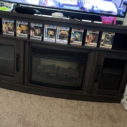Fire Place TV Stand