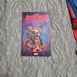 Rocket Racoon And Groot Graphic Book