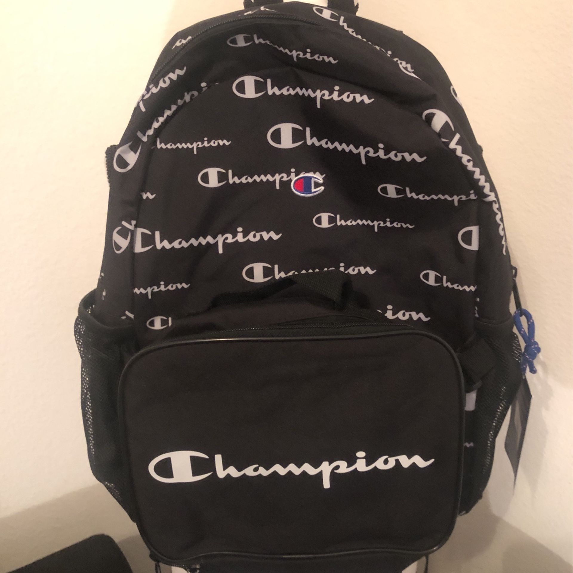 New Champion Backpack With Detachable Front