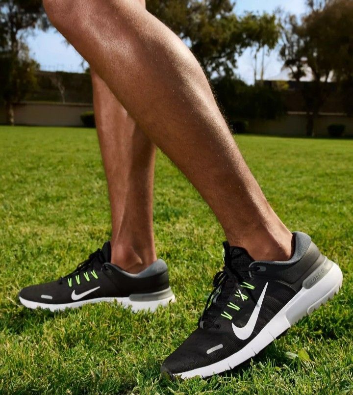 Men's Nike G Free NN Spikeless Black White Golf Cleats Sz 10.5 ⛳️