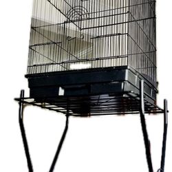 Bird Cage With Stand  64” Tall
