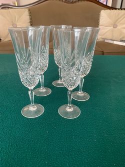 Crystal Champaign GobletSet