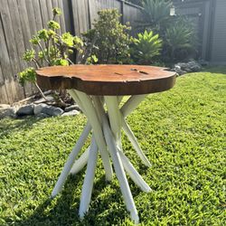 Solid Wood Live Edge Table