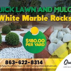 White Marble Rocks
