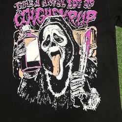 Scream-inspired graphic tee from Awful Lot of Cough Syrup 