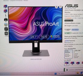 ASUS ProArt 24 in computer monitor