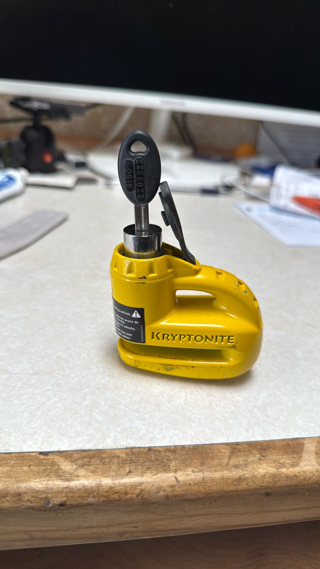 Kryptonite Disc Lock