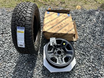 OEM Mopar Ram 1500 Spare Rim And Tire