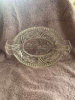 Anchor hocking clear in color 10 1/2“ x 6 1/2“